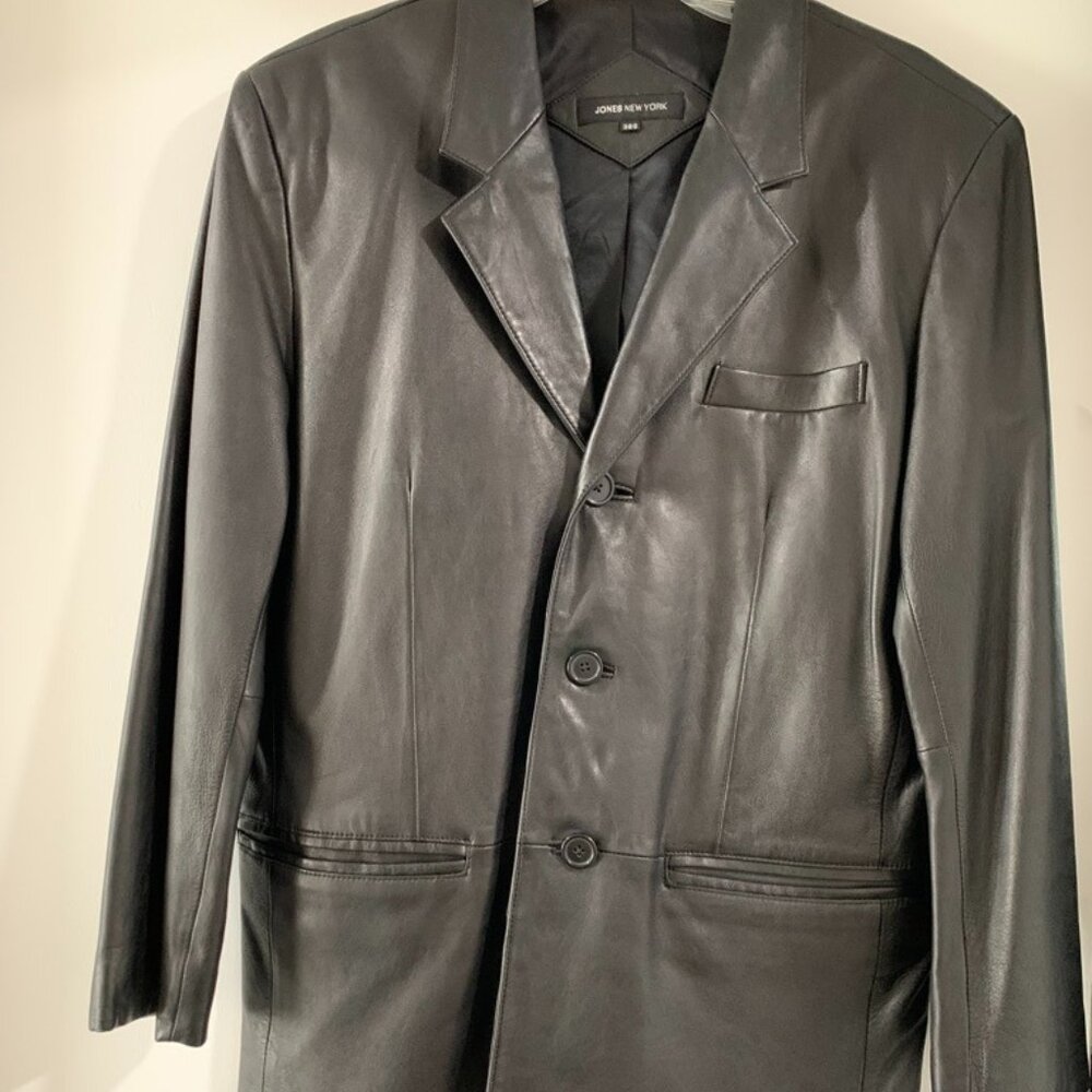 Jones New York Leather Jacket